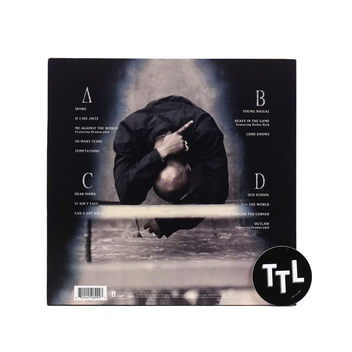 2Pac: Me Against The World - 30th Anniversary Edition (Colored Vinyl) Vinyl 2LP