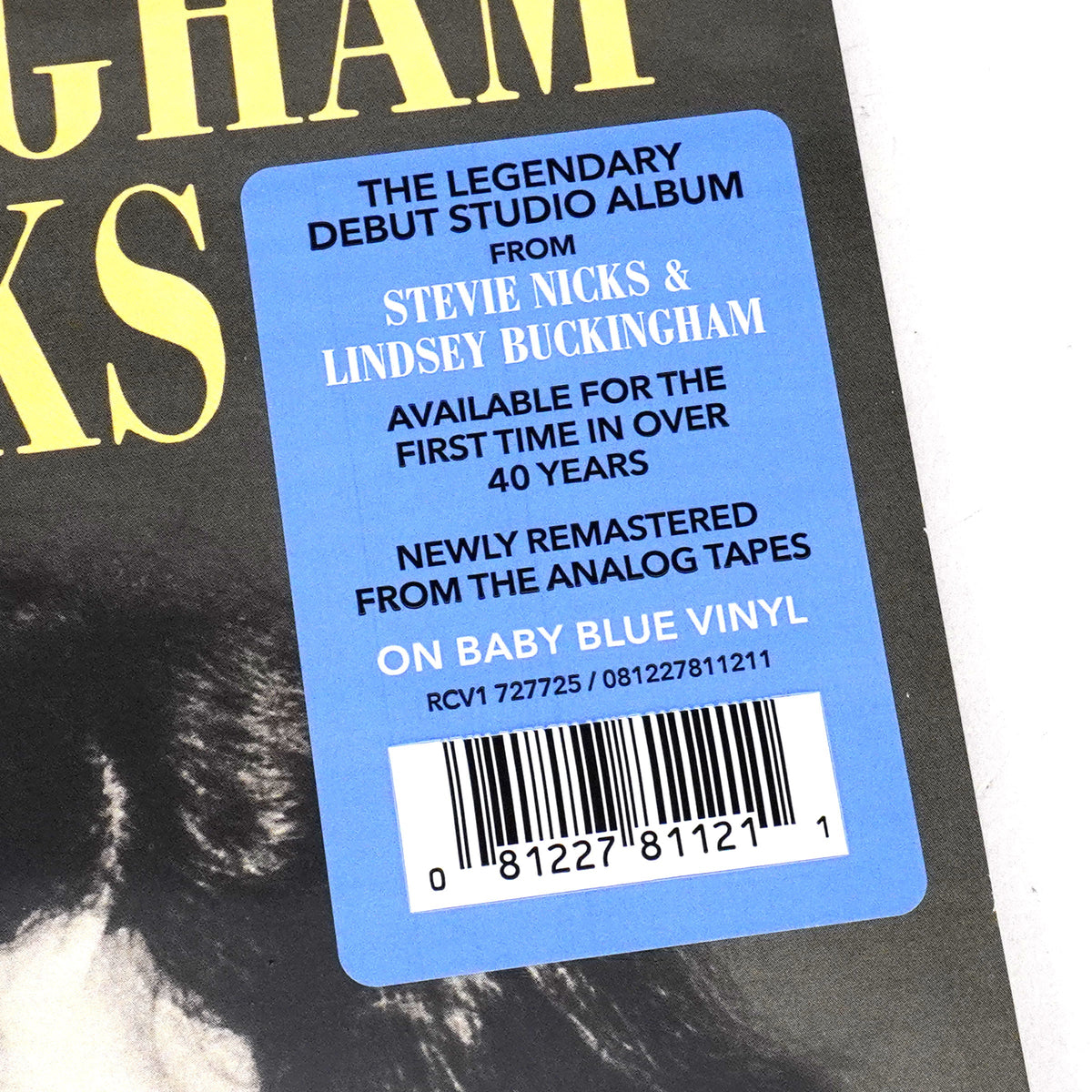 Buckingham Nicks: Buckingham Nicks (Blue Colored Vinyl) Vinyl LP
