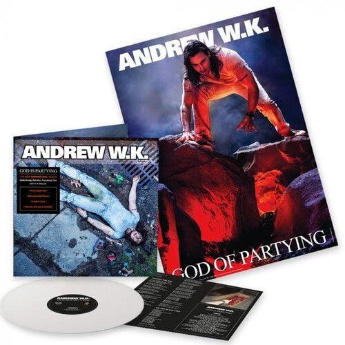 Andrew WK- God Is Partying (White Vinyl + Poster) [ vinyl ]