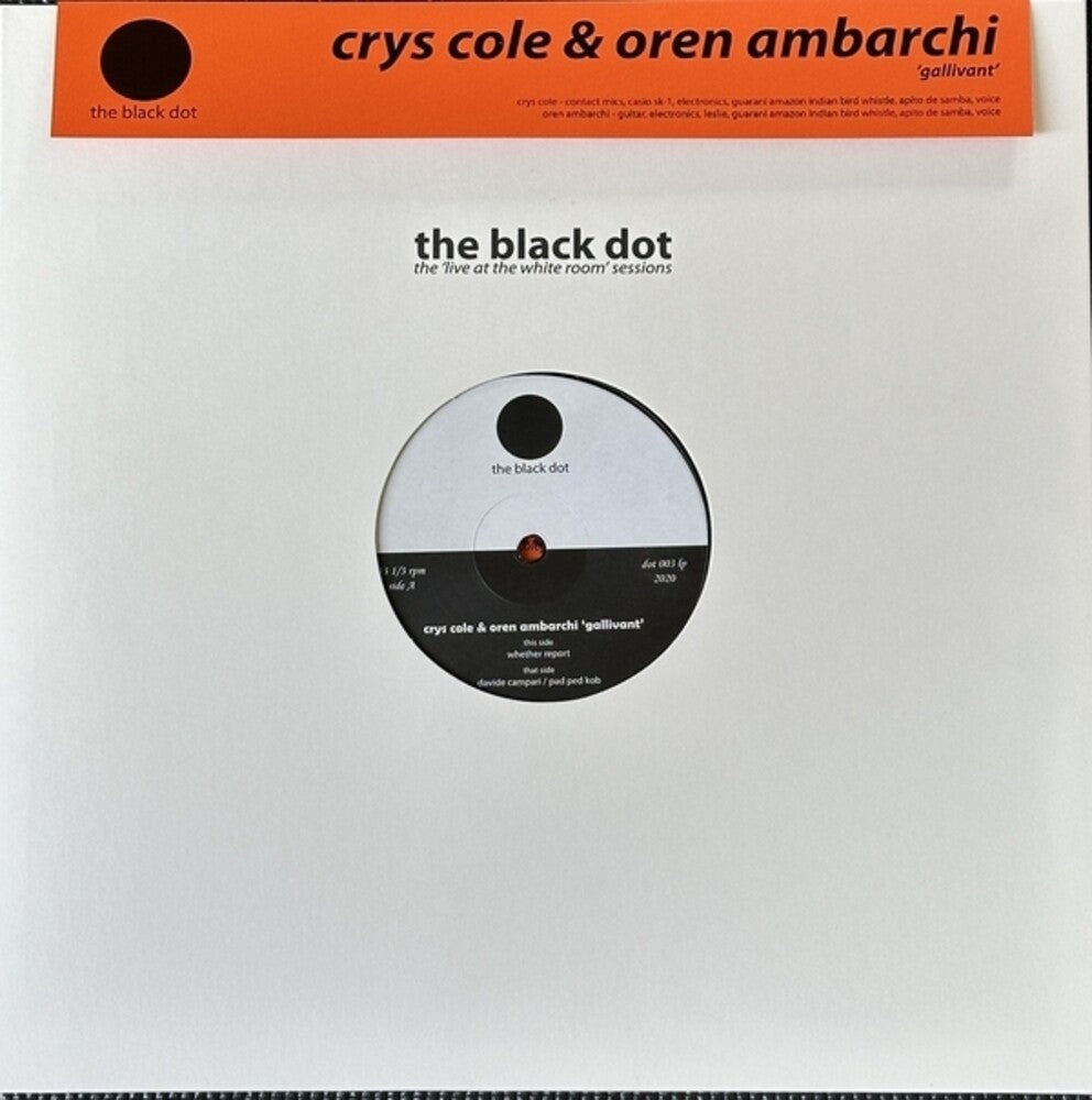 Oren Ambarchi / Cole,Crys- Gallivant (Can) (Vinyl) [ vinyl ]