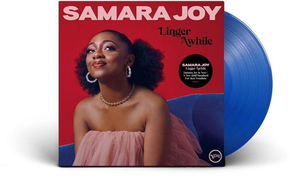 Samara Joy- Linger Awhile  [Translucent Blue LP] (Vinyl) [ vinyl ]