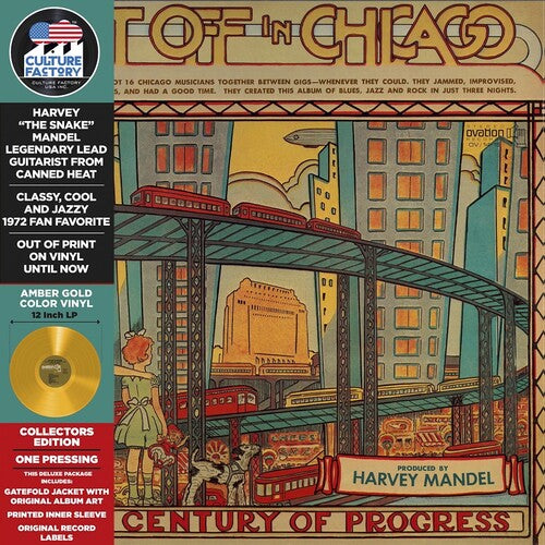Harvey Mandel- Get Off in Chicago - Yellow/Gold (Vinyl) [ vinyl ]