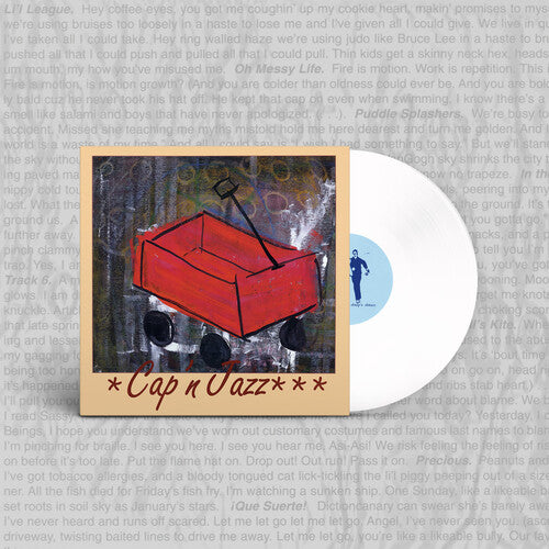 Cap'n Jazz- Burritos, Inspiration Point...(30th Anniversary Edition) White (Vinyl) [ vinyl ]