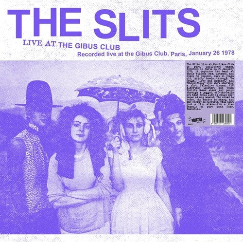 The Slits- Live At The Gibus Club (Vinyl) [ vinyl ]