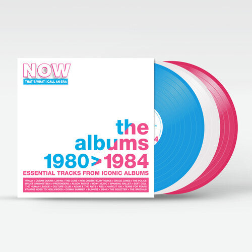 Now That's What I Call An Era: The Albums 1980-1984 / Various - White, Pink & Blue Colored Vinyl [ vinyl ]