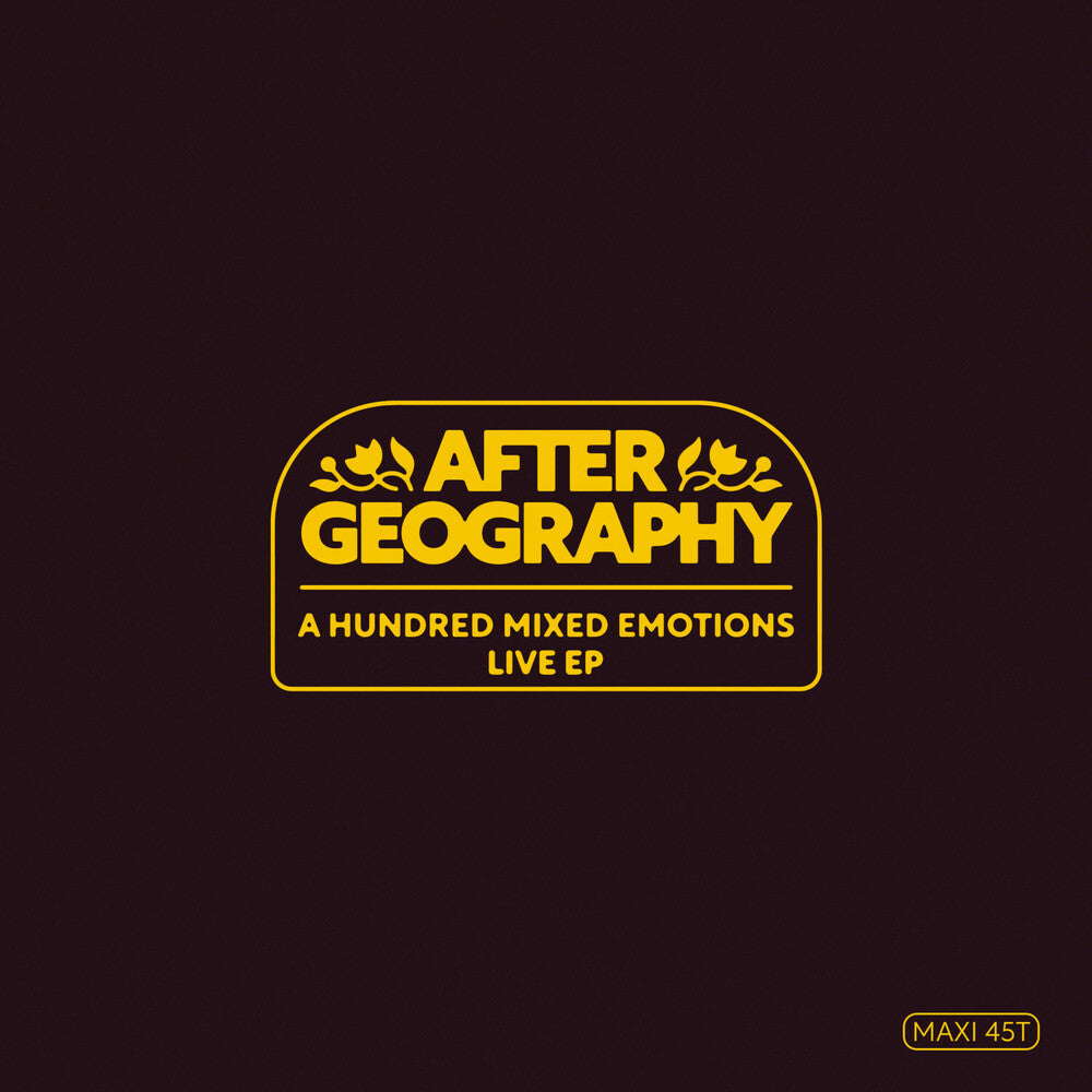 After Geography- Hundred Mixed Emotions Live [Indie Exclusive] [Indie Exclusive] (Vinyl) [ vinyl ]