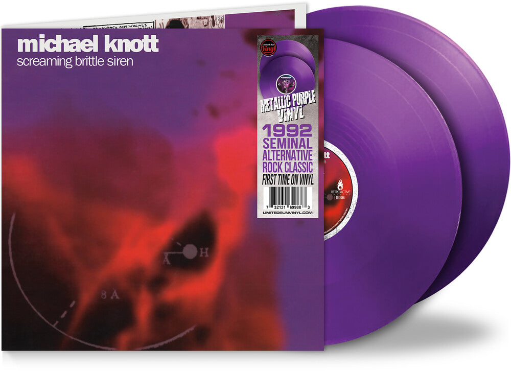 Michael Knott- Screaming Brittle Siren - Purple [Colored Vinyl] (Gate) (PREORDER) [ vinyl ]