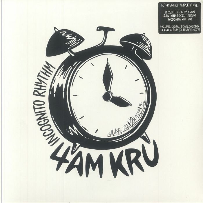 4AM KRU - Incognito Rhythm (extended remixes) - Vinyl LP Record [ vinyl ]
