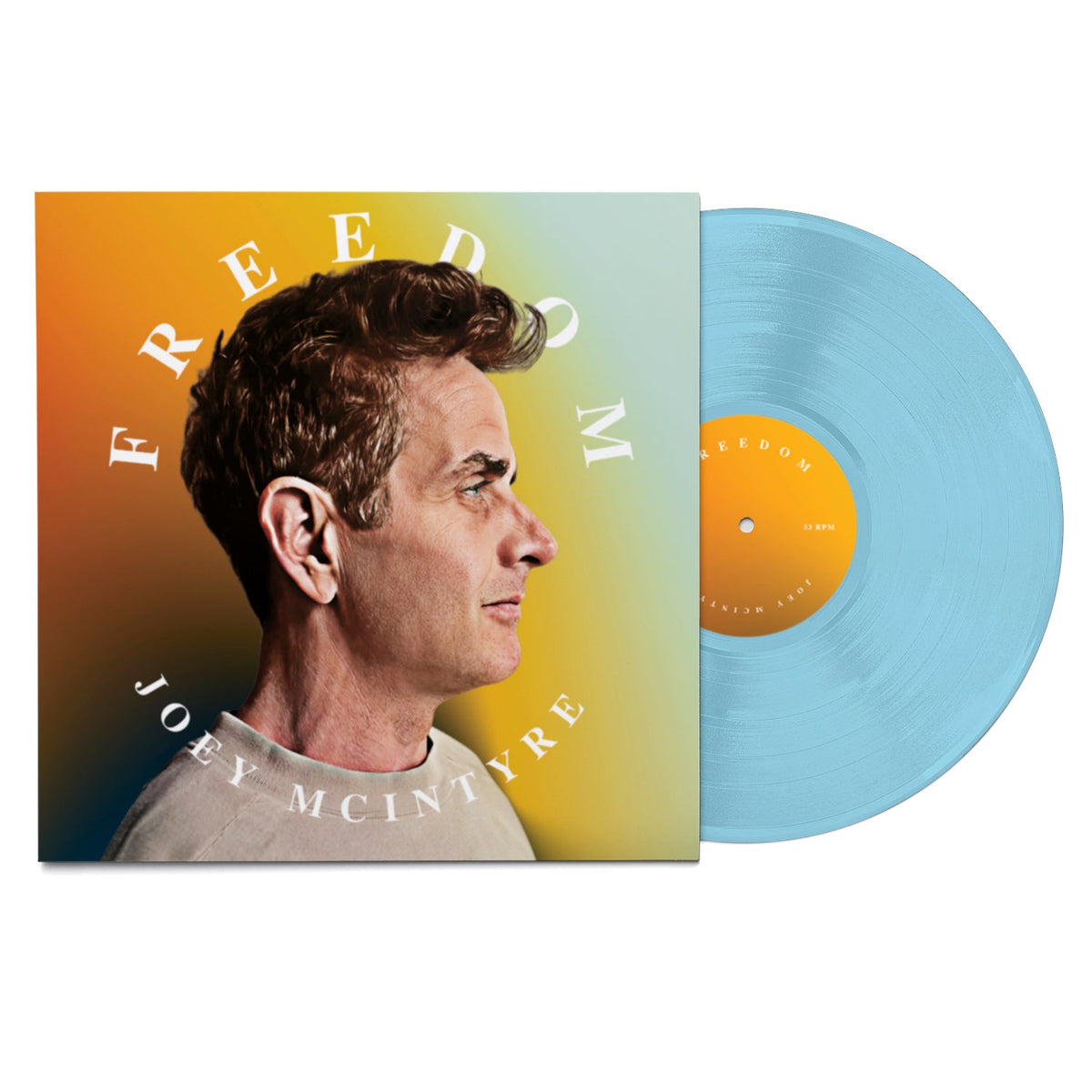 Joey McIntyre- Freedom (Baby Blue Vinyl) [ vinyl ]