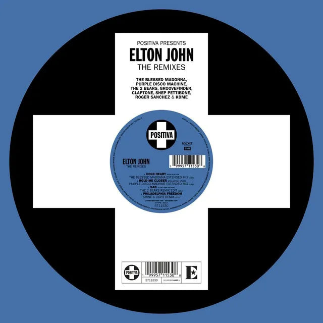 Elton John - Positiva Presents: Elton John - The Remixes - RSD 2026 Glow In The Dark Vinyl LP Record [ vinyl ]