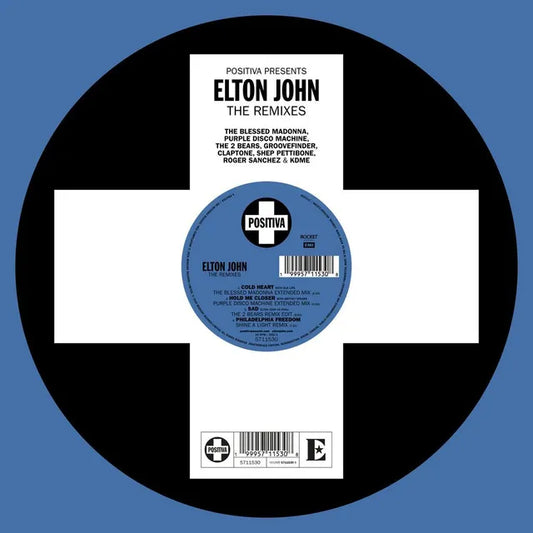Elton John - Positiva Presents: Elton John - The Remixes - RSD 2026 Glow In The Dark Vinyl LP Record [ vinyl ]