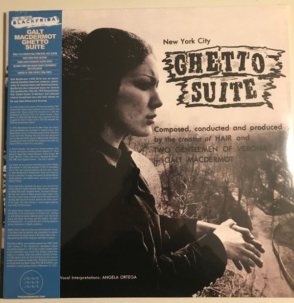 Galt Macdermot- Ghetto Suite [180 Gram] (Can) (Vinyl) [ vinyl ]
