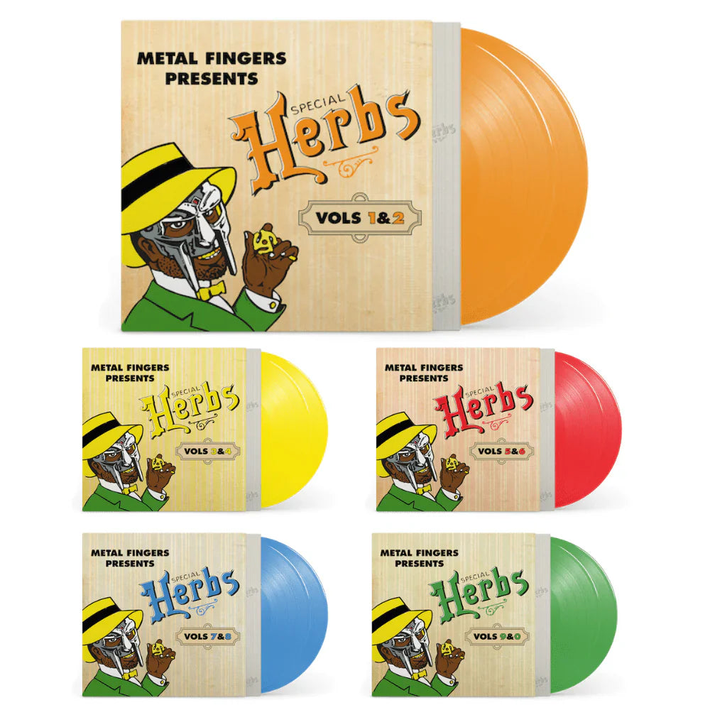 MF DOOM - Metal Fingers Presents: Special Herbs Vol. 7 & 8 (Colour Reissue) (Vinyl) [ vinyl ]