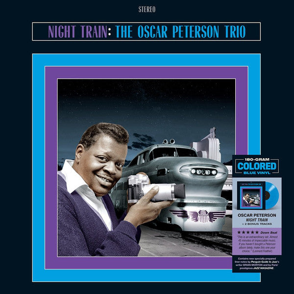Oscar Peterson- Night Train - Limited 180-Gram Blue Colored Vinyl with Bonus Tracks [ vinyl ]