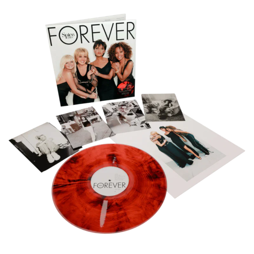 Spice Girls - Forever (25th Anniversary) - Red & Black Marble Vinyl LP Record [ vinyl ]