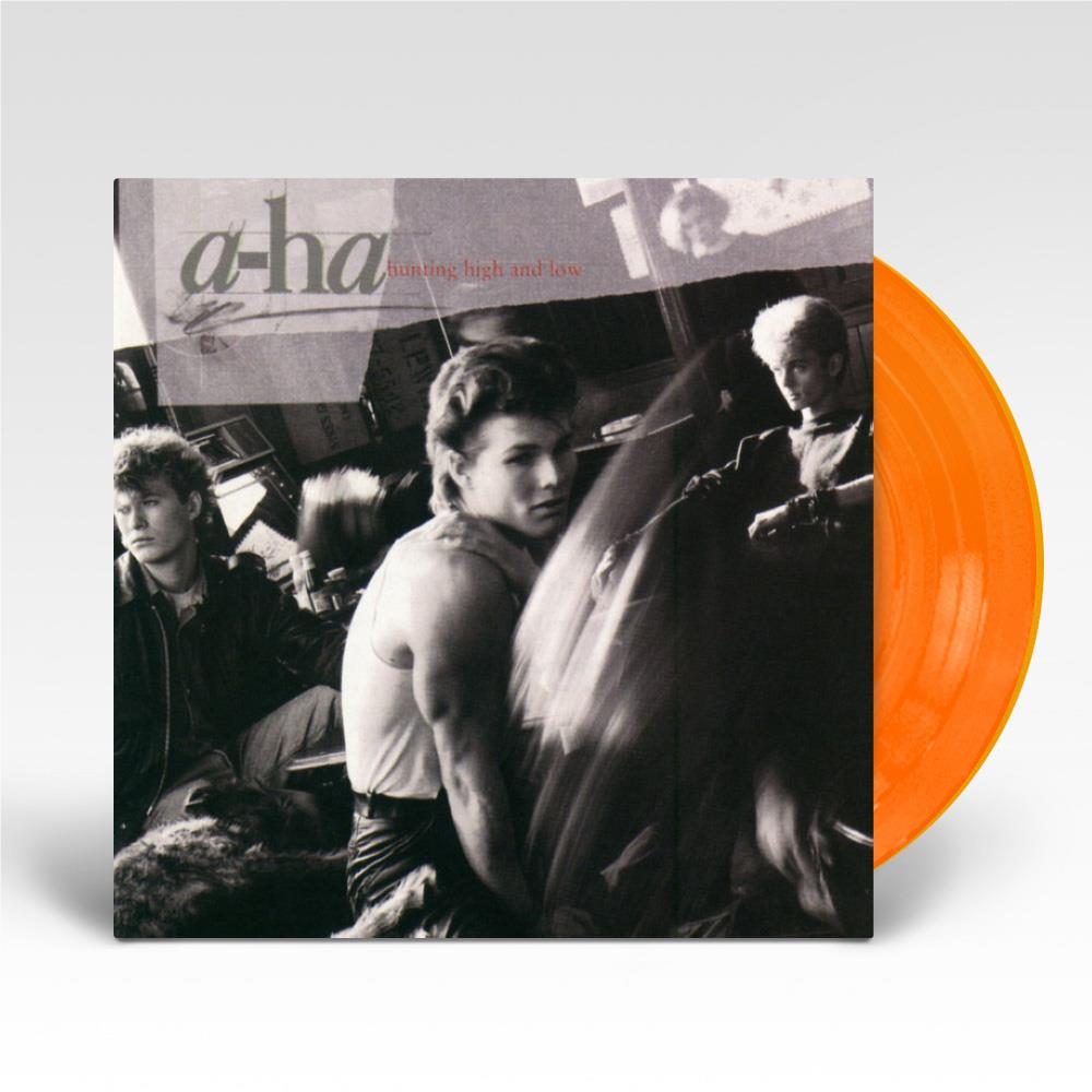 A-Ha - Hunting High & Low - Orange Vinyl LP Record [ vinyl ]