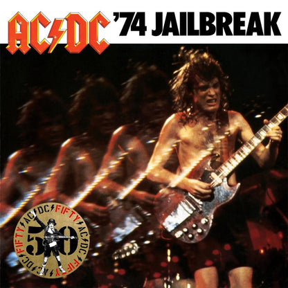 AC/DC – '74 Jailbreak - 50th Anniversary Gold Vinyl LP Record [ vinyl ]