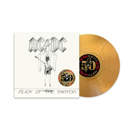AC/DC - Flick Of The Switch - Gold Vinyl LP Record [ vinyl ]