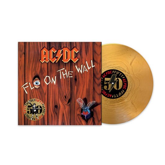 AC/DC - Fly On The Wall - Gold Vinyl LP Record [ vinyl ]