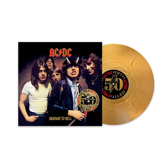 AC/DC - Highway to Hell - Gold Vinyl LP Record [ vinyl ]