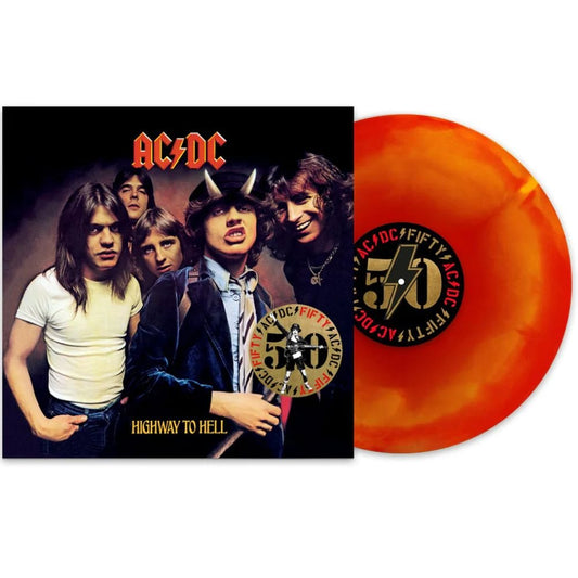 AC/DC - Highway To Hell - Hellfire Red Vinyl LP Record [ vinyl ]