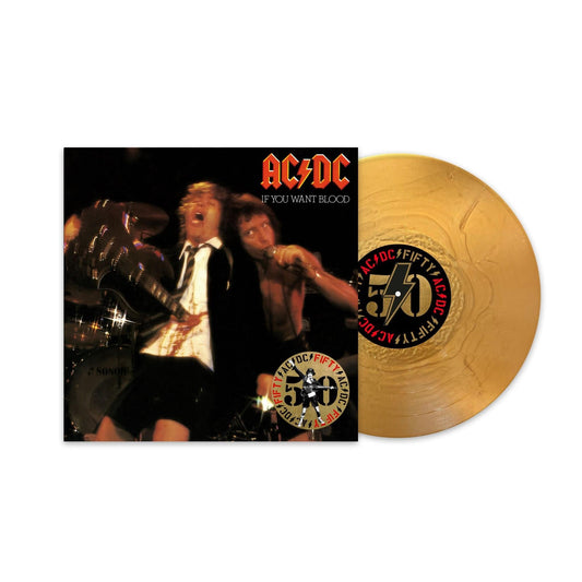 AC/DC - If You Want Blood You've Got It -  Gold Vinyl LP Record [ vinyl ]