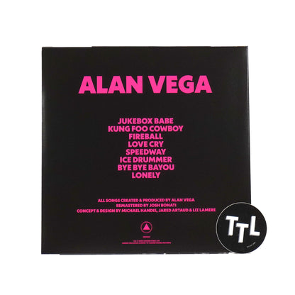 Alan Vega: Alan Vega (Colored Vinyl) Vinyl LP