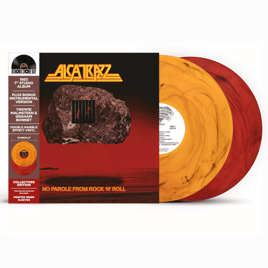 Alcatrazz - No Parole From Rock 'N' Roll - RSD 2026 Red, Orange & Black Marble Vinyl LP Record [ vinyl ]