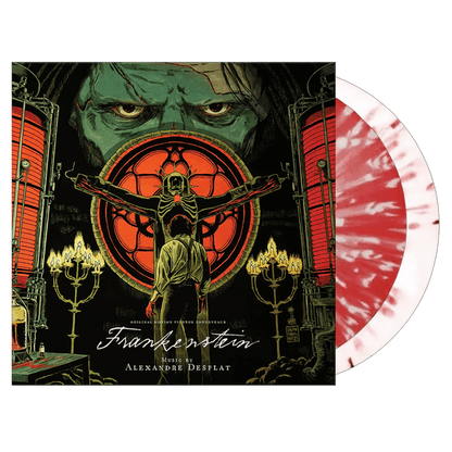 Alexandre Desplat – Frankenstein: Original Motion Picture Soundtrack - Red & White Splatter Vinyl LP Record [ vinyl ]