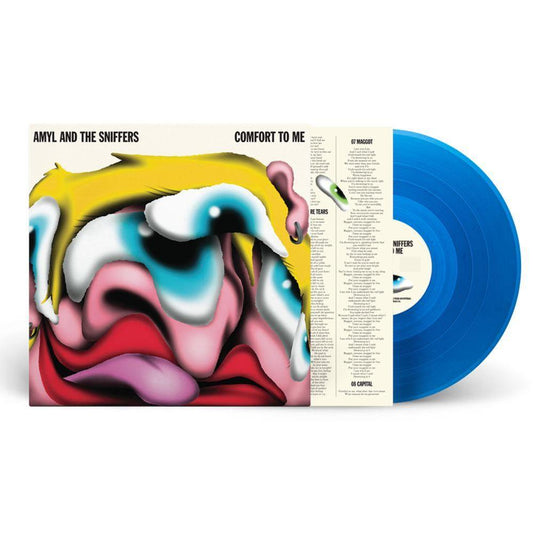 Amyl and The Sniffers - Comfort To Me - Blue Vinyl LP Record [ vinyl ]