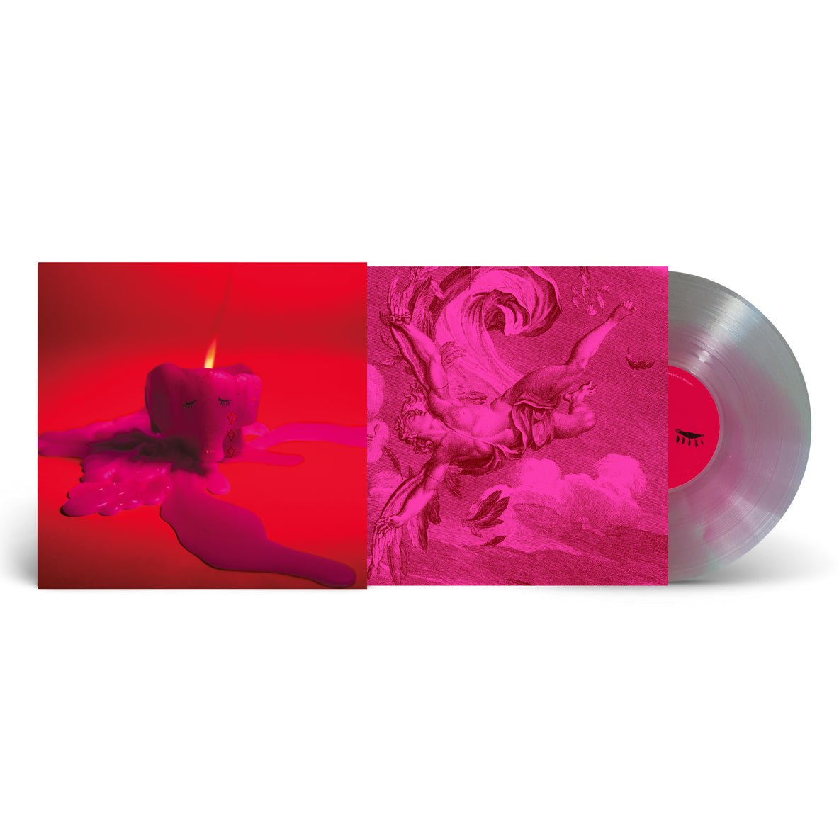Arcade Fire - Pink Elephant - Meltdown Transparent Yolk Vinyl LP Record [ vinyl ]
