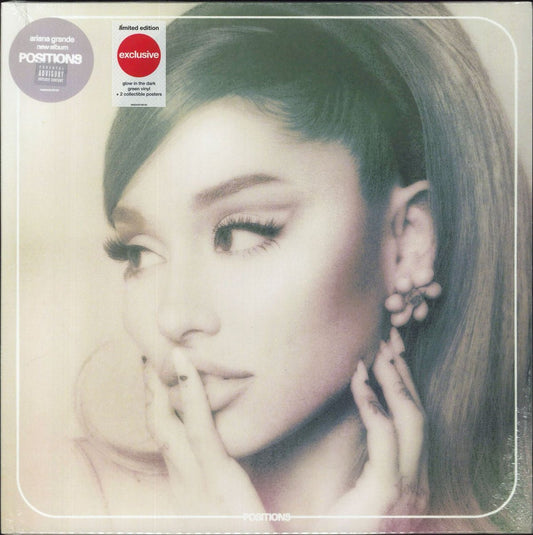 Ariana Grande - Positions - Limited Edition Glow in the Dark Vinyl LP Record [ vinyl ]