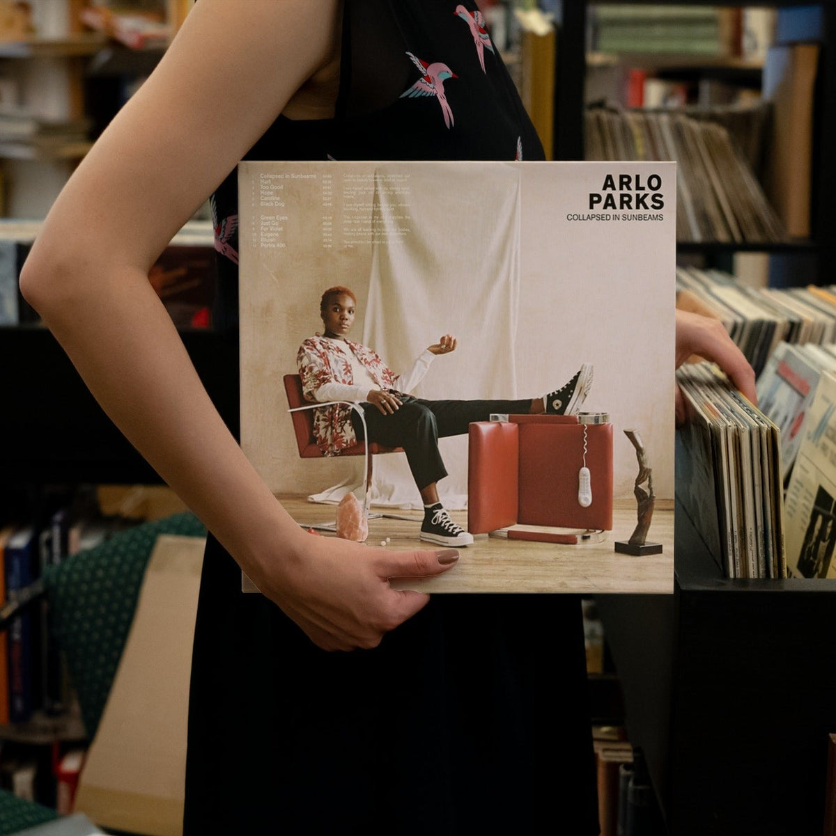 Arlo Parks - Collapsed In Sunbeams - Limited Edition Red Vinyl LP Record [ vinyl ]
