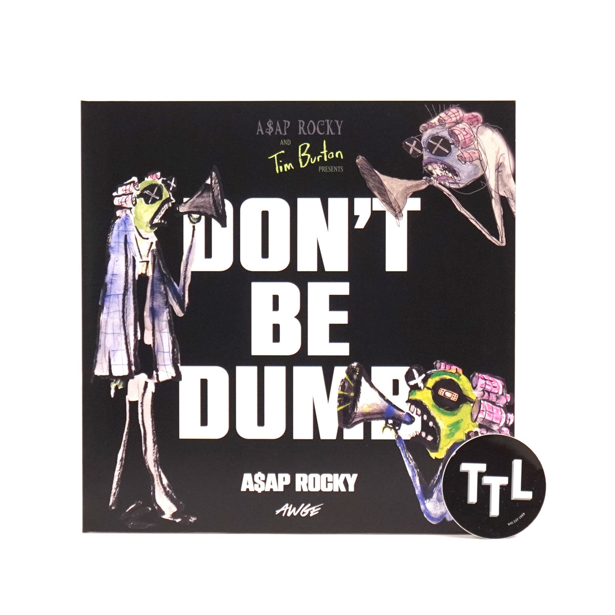 A$AP Rocky: Don't Be Dumb (Colored Vinyl) Vinyl 2LP
