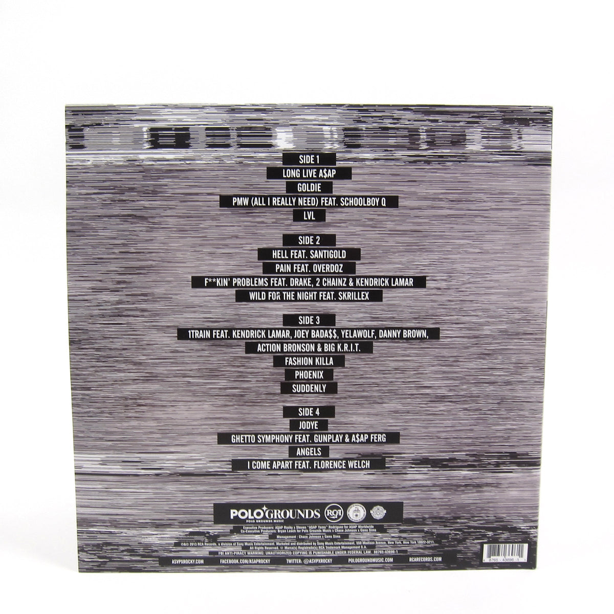 A$AP Rocky: LONG.LIVE.A$AP - Deluxe Version (Colored Vinyl) 2LP