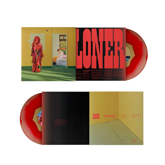 Barry Can't Swim - Loner - Red & Gold Vinyl LP Record [ vinyl ]