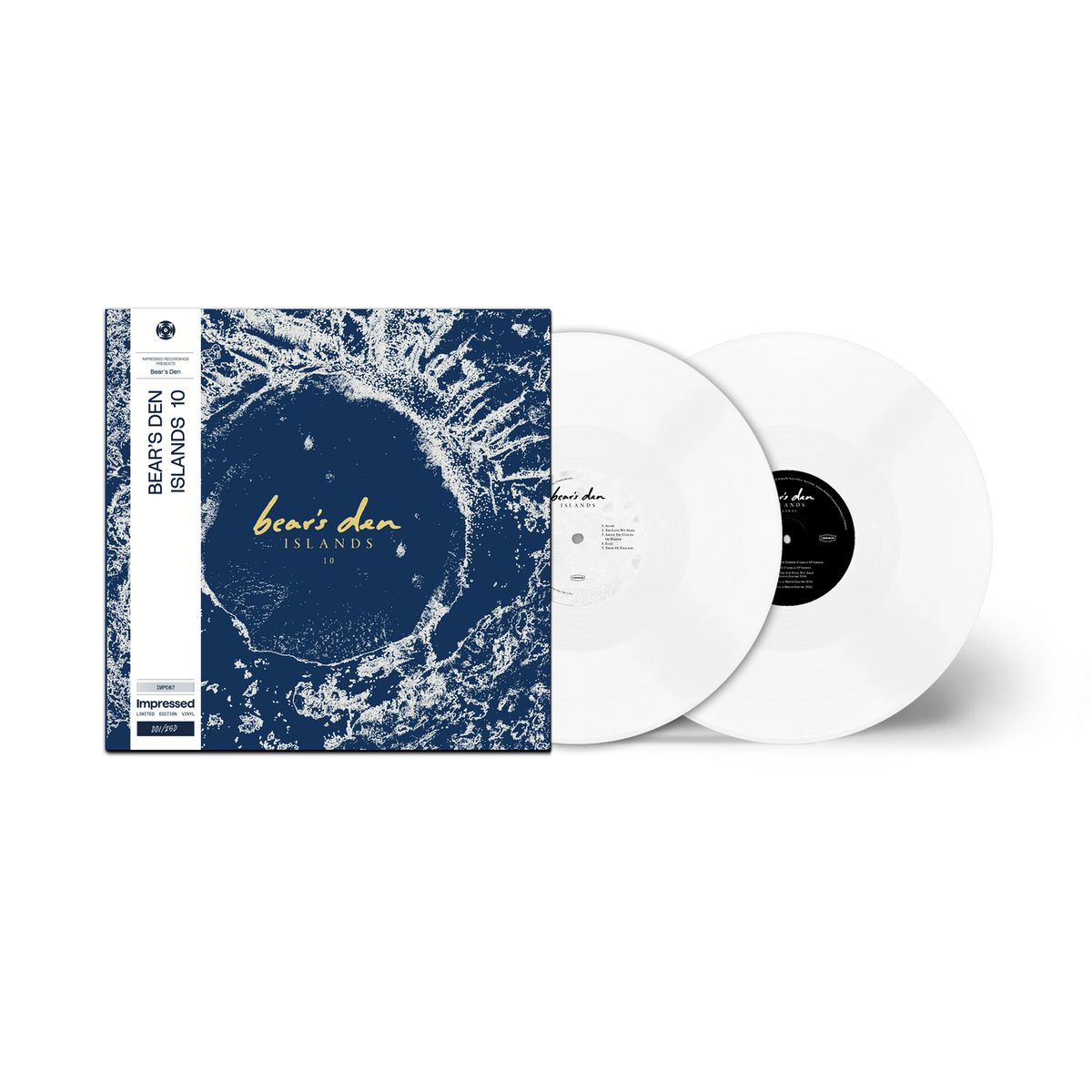 Bears Den - Islands - 10th Anniversary White Vinyl LP Record [ vinyl ]