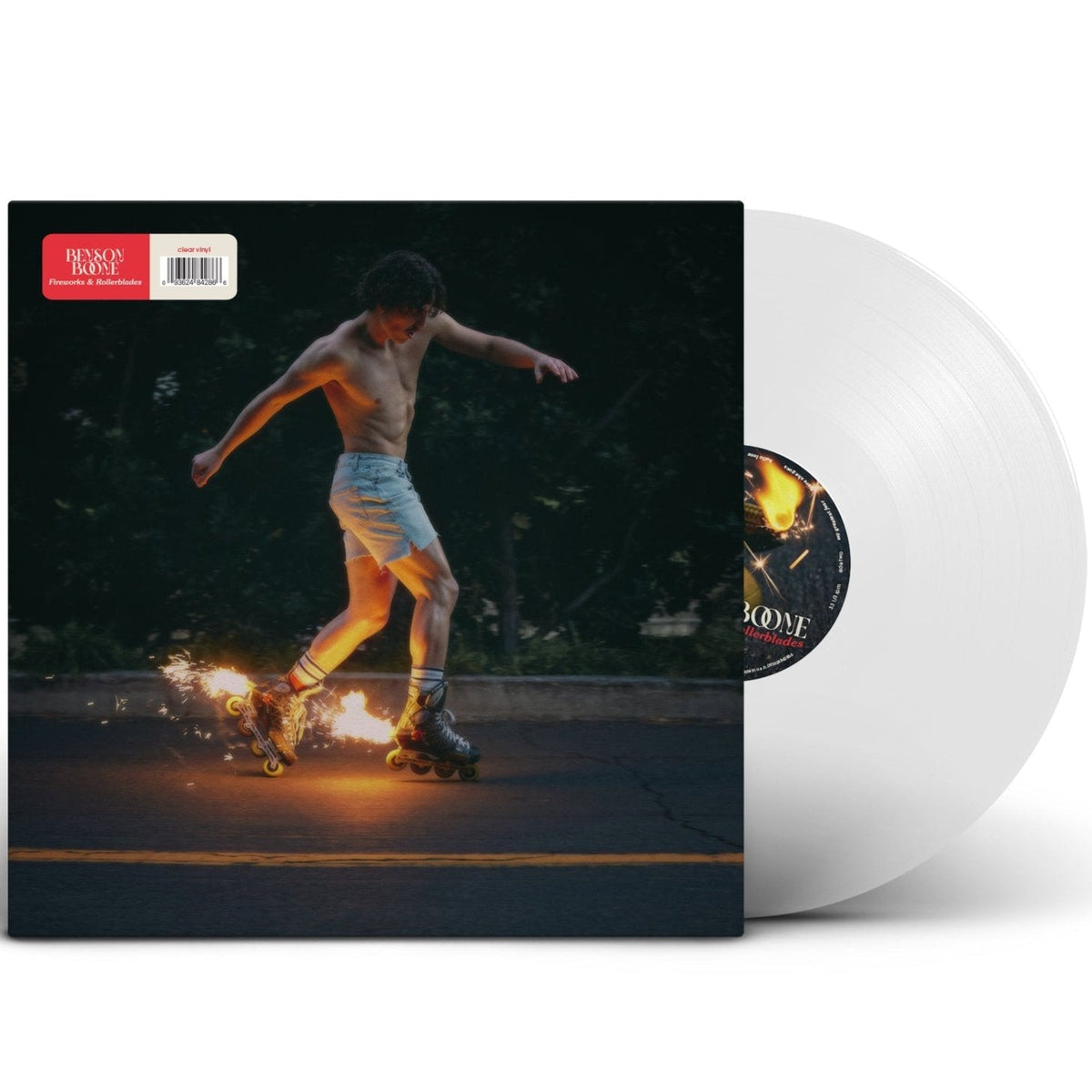 Benson Boone - Fireworks & Rollerblades - Clear Vinyl LP Record [ vinyl ]