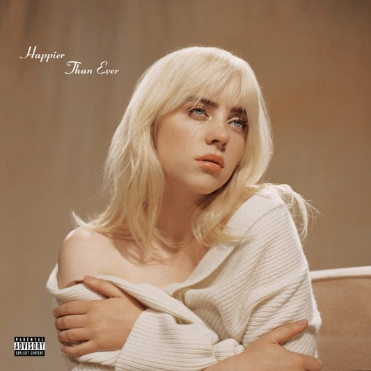 Billie Eilish - Happier Than Ever - Indie Exclusive Brown Vinyl LP Record [ vinyl ]