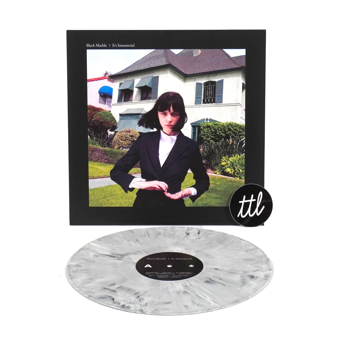 Black Marble: It's Immaterial (Marble Colored Vinyl) Vinyl LP