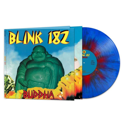 Blink-182 - Buddha - Blue & Red Splatter - Vinyl LP Record [ vinyl ]