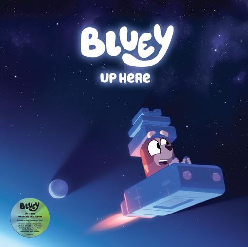 Bluey - Up Here - Blue Vinyl LP Record [ vinyl ]