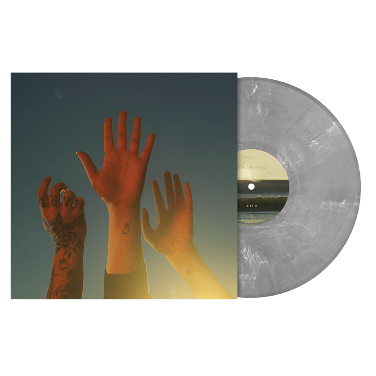 Boygenius - The Record - Silver Marble Vinyl LP Record [ vinyl ]