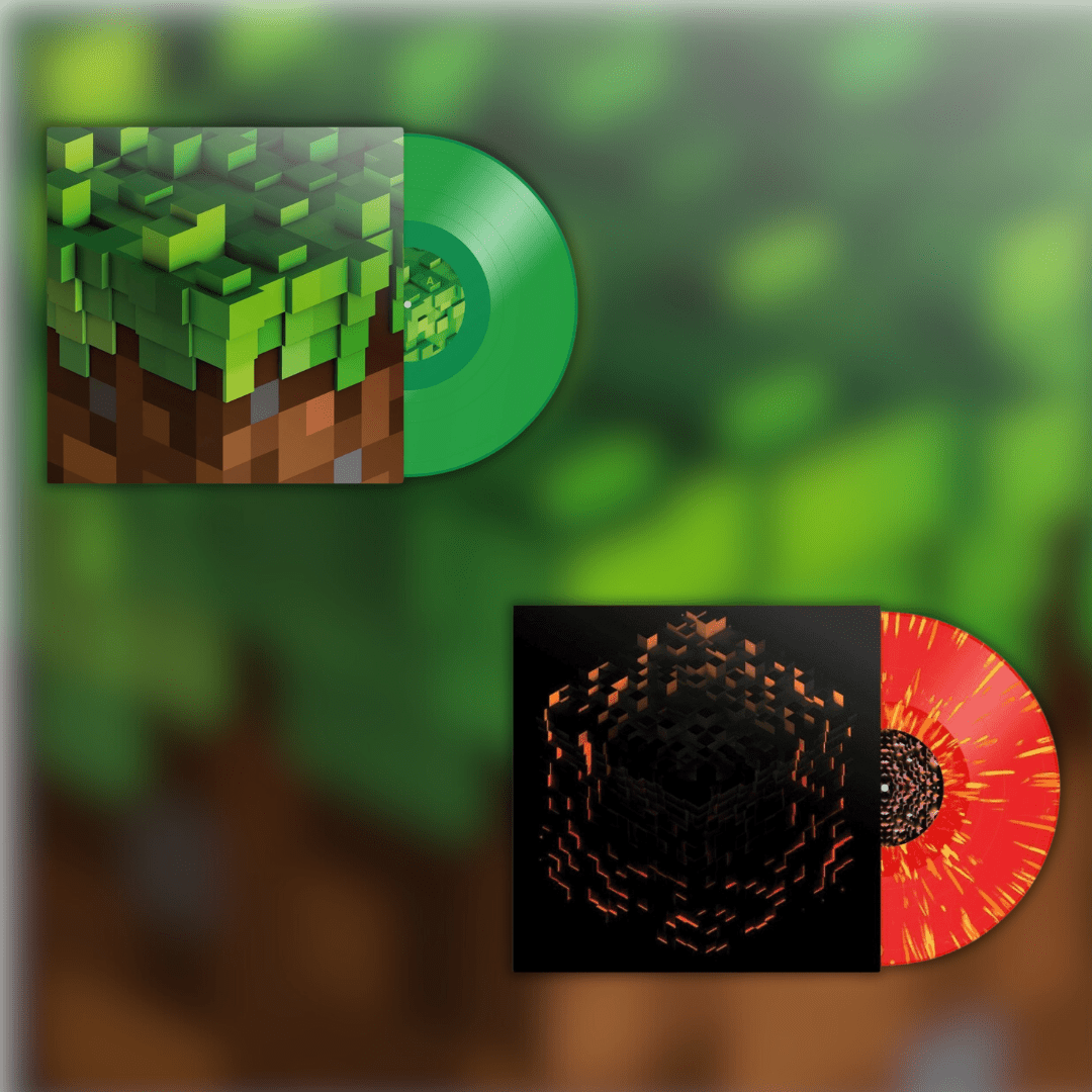 C418 Minecraft Soundtracks - Vinyl LP Record Bundle [ vinyl ]