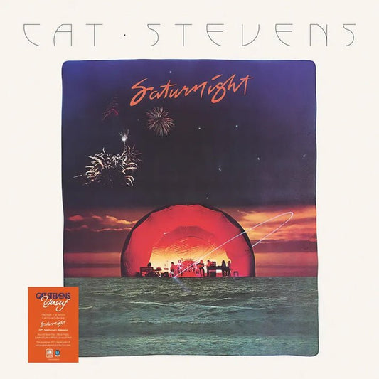 Cat Stevens - Saturnight - Black Friday RSD 2024 Tangerine Splatter Vinyl LP Record [ vinyl ]