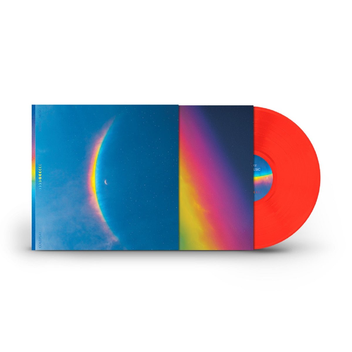Coldplay - Moon Music - Red Eco Vinyl LP Record [ vinyl ]