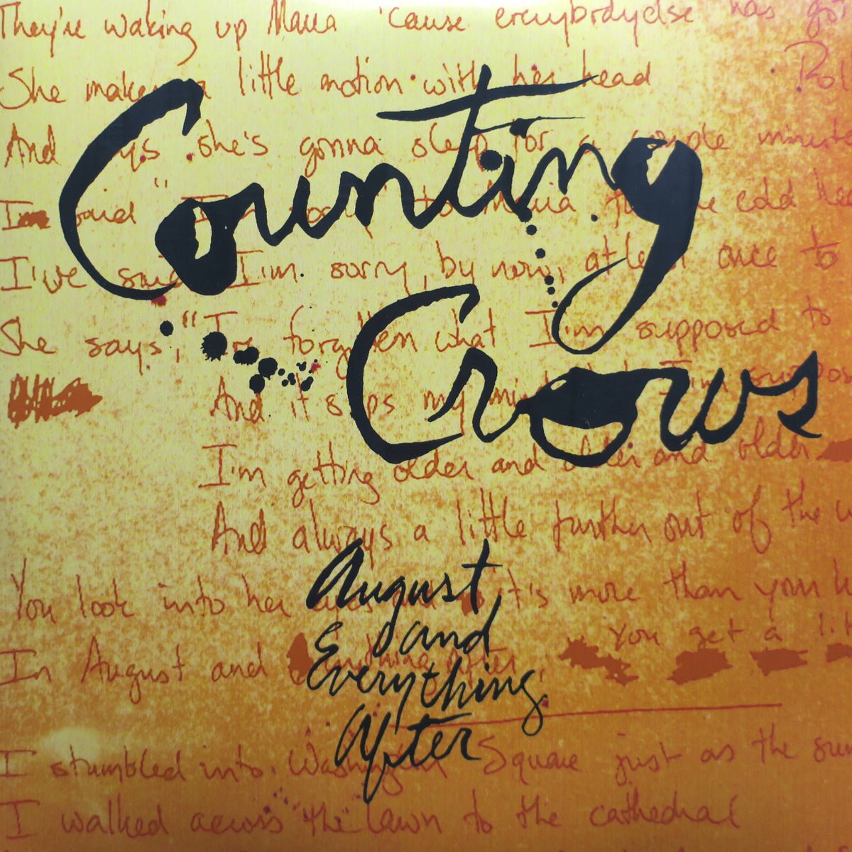 Counting Crows - August and Everything After - Vinyl LP Record [ vinyl ]