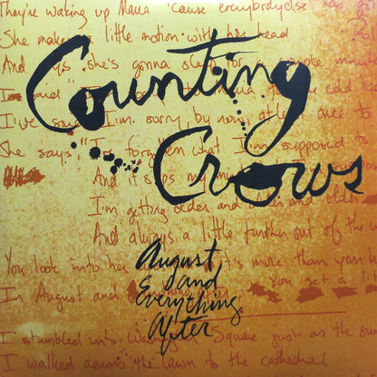 Counting Crows - August and Everything After - Vinyl LP Record [ vinyl ]