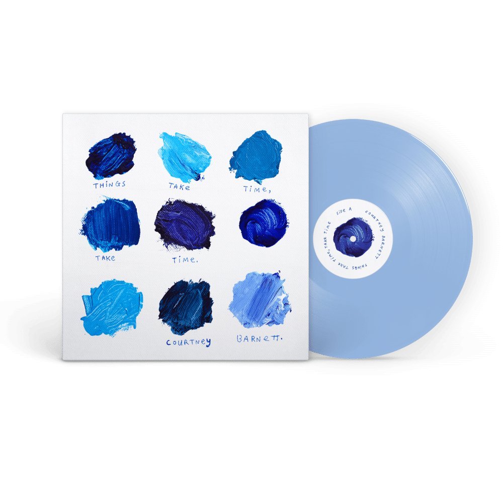 Courtney Barnett - Things Take Time, Take Time - Light Blue Vinyl LP Record [ vinyl ]