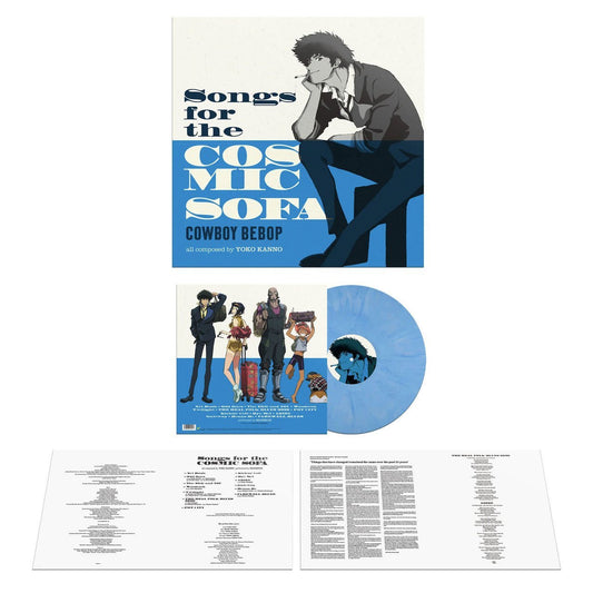 Cowboy Bebop - Songs for the Cosmic Sofa - Blue Vinyl LP Record [ vinyl ]